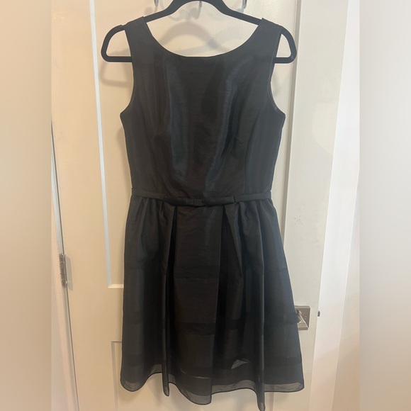 Taylor Dresses Tonal Stripe Fit & Flare Dress Size 6 - Picture 12 of 13